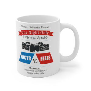 Facts vs Feels Ceramic Mug (EU)