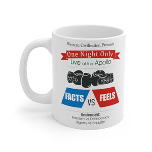 Facts vs Feels Ceramic Mug (EU)