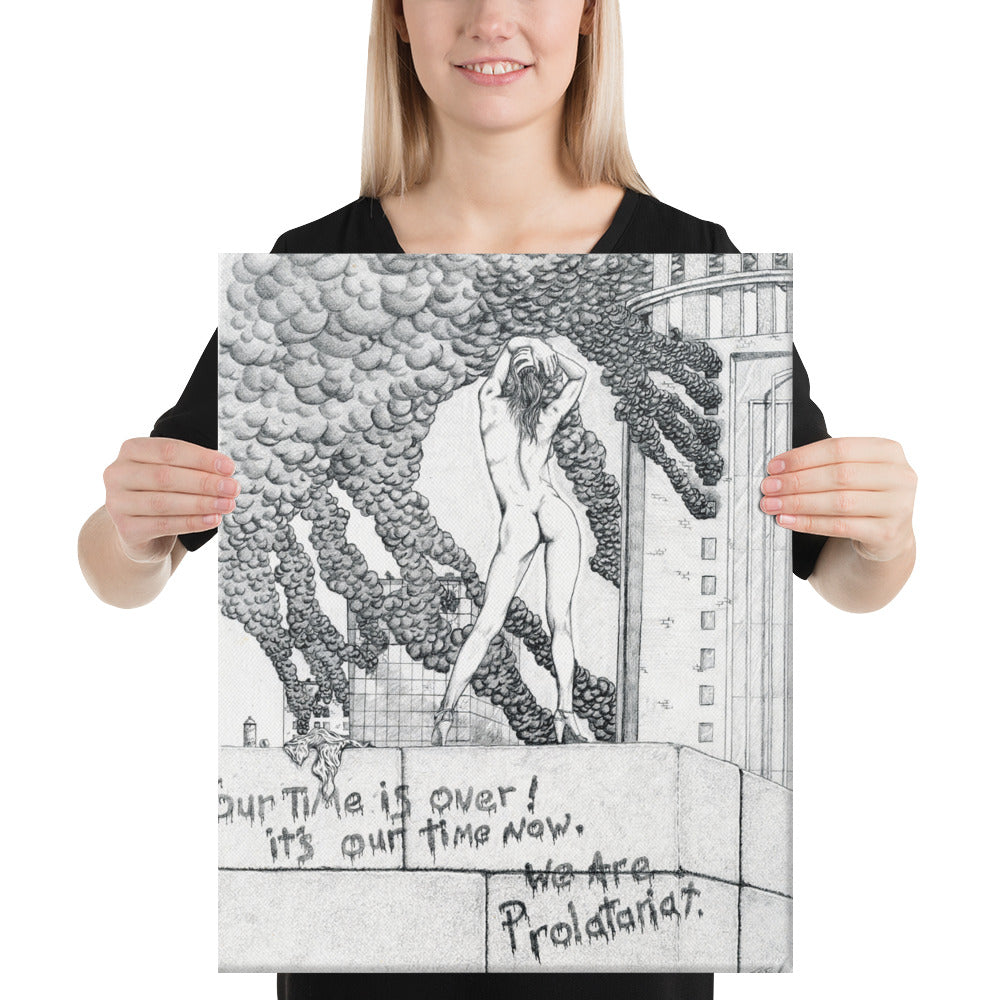 "proletariat' Canvas